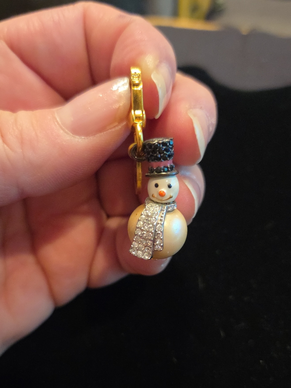 JUICY COUTURE 2007 LIMITED EDITION SNOWMAN CHARM